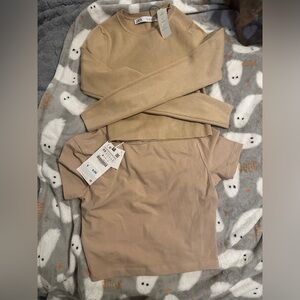 NWT 2 Zara shirts